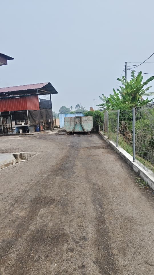 Keadaan selepas tindakan: Pasar Sri Medan kotor